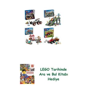Lego 60431 + 60460 + 60422 + 60461 City Seti 476