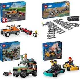 Lego 60435 + 60238 + 60447 + 60400 City Seti 498