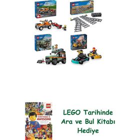 Lego 60435 + 60238 + 60447 + 60400 City Seti 498