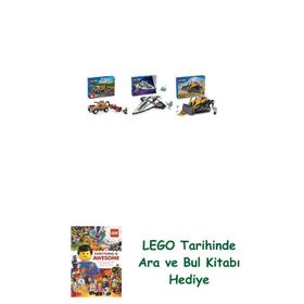 Lego 60435 + 60430 + 60466 City Seti 369