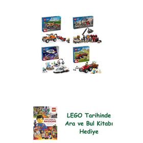 Lego 60435 + 60472 + 60429 + 60461 City Seti 477