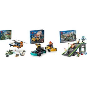 Lego 60437 + 60400 + 60460 City Seti 287