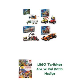 Lego 60437 + 60458 + 60472 + 60442 City Seti 545