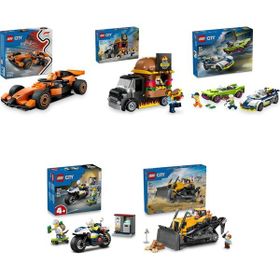 Lego 60442 + 60404 + 60415 + 60455 + 60466 City Seti 635