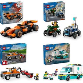 Lego 60442 + 60459 + 60435 + 60451 City Seti 541