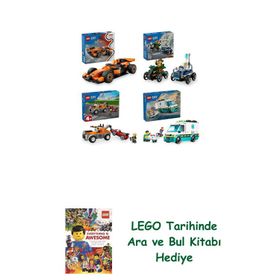 Lego 60442 + 60459 + 60435 + 60451 City Seti 541