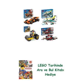 Lego 60442 + 60465 + 60401 + 60443 City Seti 452