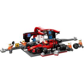 Lego 60443 City Ferrari Arabalı F1 Pit Stop