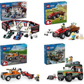 Lego 60444 + 60461 + 60435 + 60447 City Seti 461