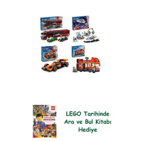 Lego 60445 + 60429 + 60442 + 60407 City Seti 511