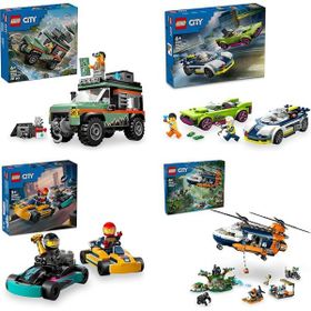 Lego 60447 + 60415 + 60400 + 60437 City Seti 517