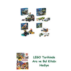 Lego 60447 + 60415 + 60400 + 60437 City Seti 517