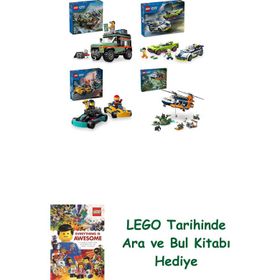 Lego 60447 + 60415 + 60400 + 60437 City Seti 517
