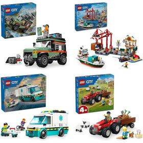Lego 60447 + 60422 + 60451 + 60461 City Seti 573