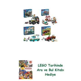 Lego 60447 + 60422 + 60451 + 60461 City Seti 573