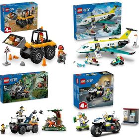 Lego 60450 + 60465 + 60426 + 60455 City Seti 468