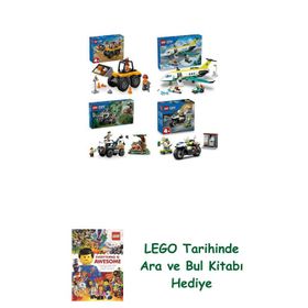 Lego 60450 + 60465 + 60426 + 60455 City Seti 468