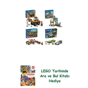Lego 60450 + 60469 + 60435 + 60415 City Seti 567