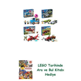 Lego 60452 + 60415 + 60413 + 60461 City Seti 560