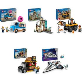 Lego 60452 + 60469 + 60450 + 60404 + 60430 City Seti 623