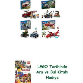 Lego 60454 + 60426 + 60459 + 60413 City Seti 554