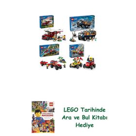Lego 60454 + 60471 + 60412 + 60458 City Seti 486
