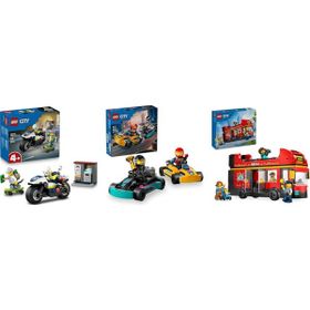 Lego 60455 + 60400 + 60407 City Seti 351