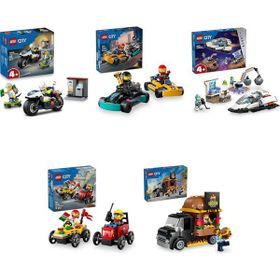 Lego 60455 + 60400 + 60429 + 60458 + 60404 City Seti 771