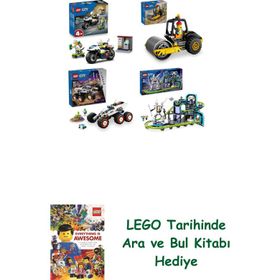 Lego 60455 + 60401 + 60431 + 60421 City Seti 551