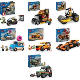 Lego 60455 + 60404 + 60401 + 60452 + 60453 + 60442 + 60447 City Seti 1152