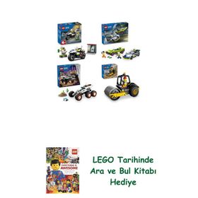 Lego 60455 + 60415 + 60431 + 60401 City Seti 463