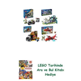 Lego 60455 + 60421 + 60404 + 60413 City Seti 529
