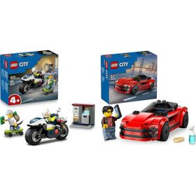 Lego 60455 + 60448 Araçlar Seti 123