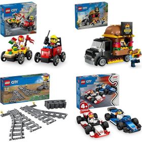 Lego 60458 + 60404 + 60238 + 60464 City Seti 467
