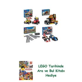 Lego 60458 + 60404 + 60238 + 60464 City Seti 467