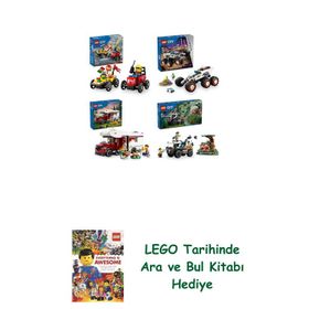Lego 60458 + 60431 + 60454 + 60426 City Seti 458