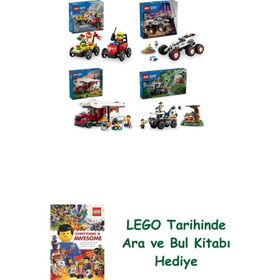 Lego 60458 + 60431 + 60454 + 60426 City Seti 458