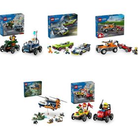 Lego 60459 + 60415 + 60435 + 60437 + 60458 City Seti 762