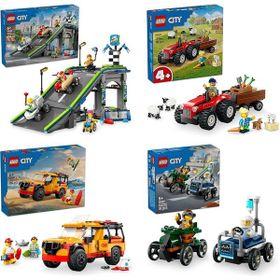Lego 60460 + 60461 + 60453 + 60459 City Seti 595