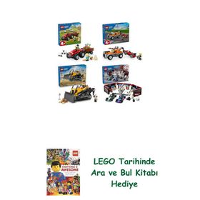 Lego 60461 + 60435 + 60466 + 60444 City Seti 581
