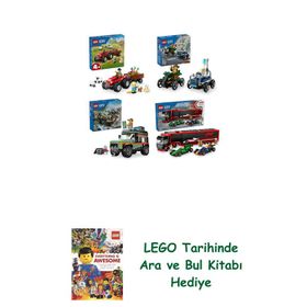 Lego 60461 + 60459 + 60447 + 60445 City Seti 496