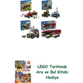 Lego 60461 + 60459 + 60447 + 60445 City Seti 496
