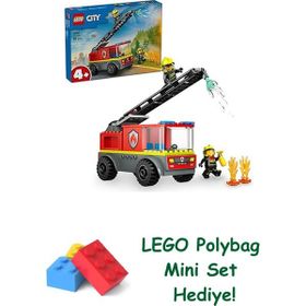 Lego 60463 City Merdivenli İtfaiye Kamyonu