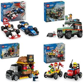 Lego 60464 + 60447 + 60404 + 60458 City Seti 543