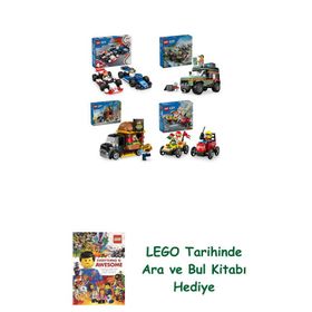 Lego 60464 + 60447 + 60404 + 60458 City Seti 543
