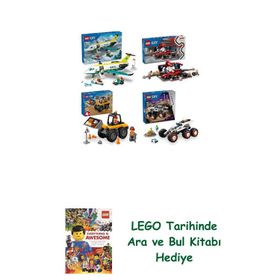 Lego 60465 + 60443 + 60450 + 60431 City Seti 423