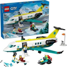 Lego 60465 City 403 Parça Helikopter Ambulans Uçağı