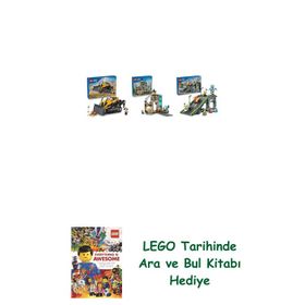 Lego 60466 + 60469 + 60460 City Seti 291