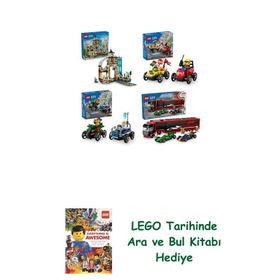 Lego 60469 + 60458 + 60459 + 60445 City Seti 444