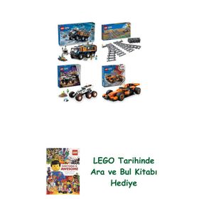 Lego 60471 + 60238 + 60431 + 60442 City Seti 448